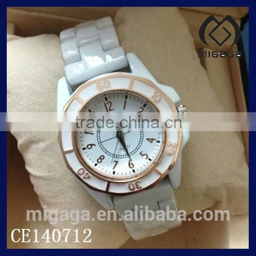 fashion eiffel paris dial rhinestone bezel eiffel ceramics watches for women