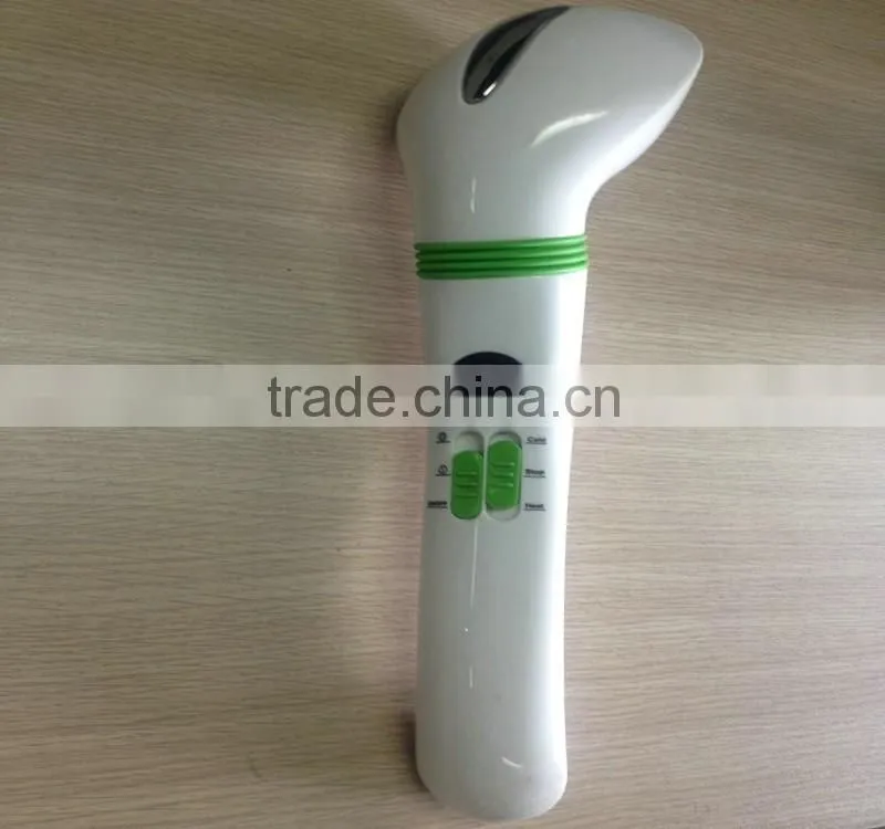 handheld vibrating body massager with cold heat function
