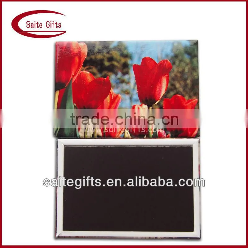 Promotional gift Tinplate fridge magnet