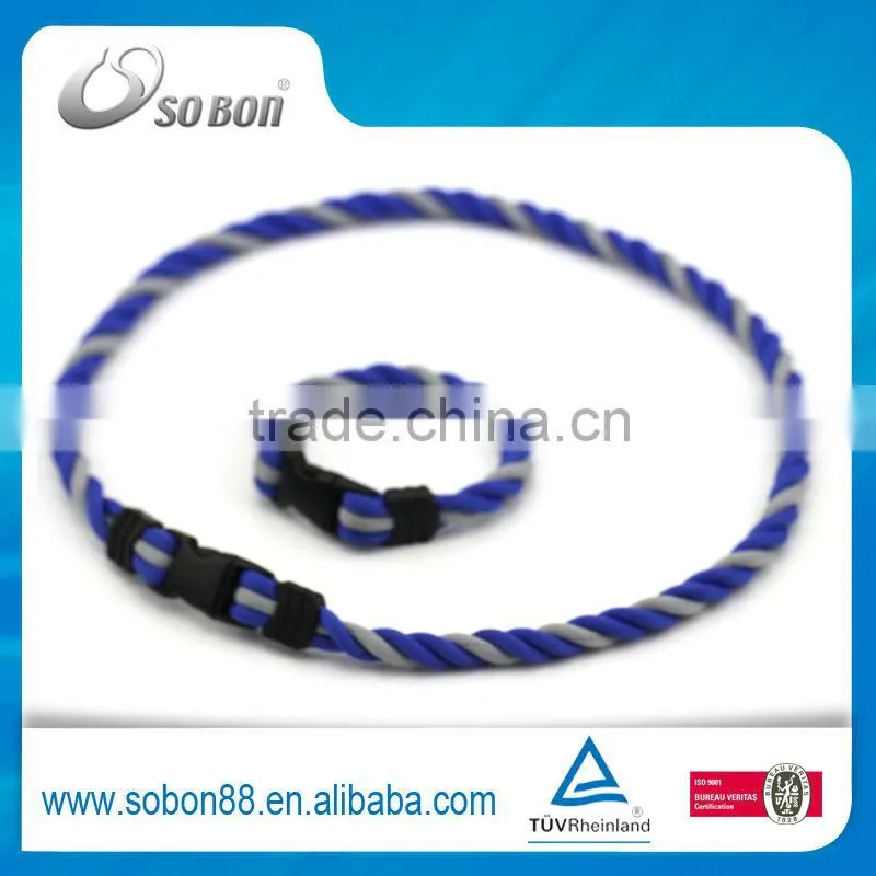 wholesale bulk free sample energy necklace set