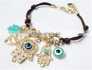 >>New arrival SW16495 promotion evil eye charm bracelet/