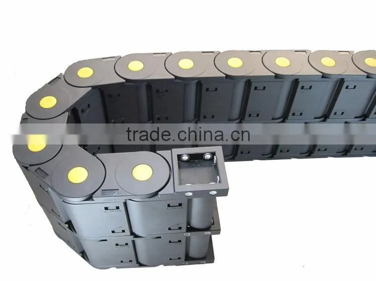 Super Curving Temperature Resistant Engineering Plastic Drag Chain For Sale