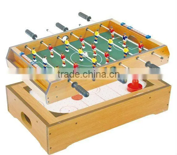 Hot selling Mini Tabletop Foosball Game & Air Hockey Game