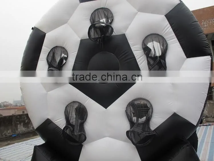 13ft tall soccer goal giant inflatable football darts game for kids and adults