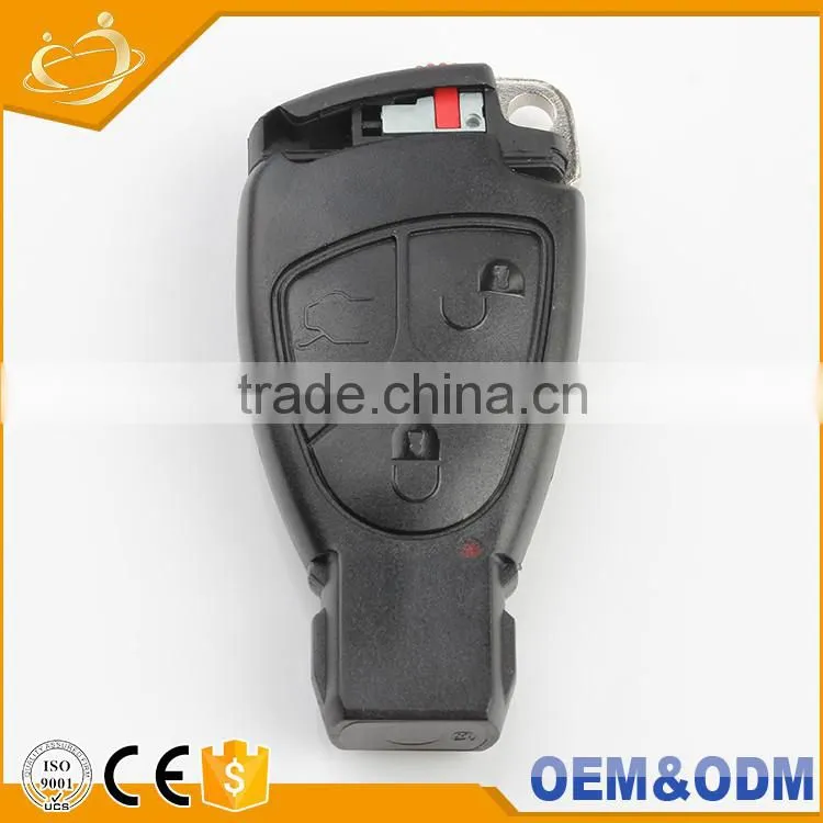 original replacement 3 bottton smart key case cover shell for benz mercedes