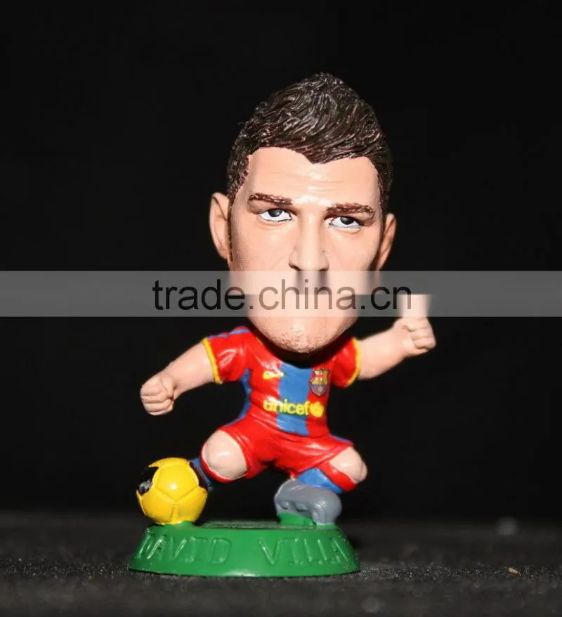 Famous Popular Hot Sale Football Player Plastic Lifelike Figure