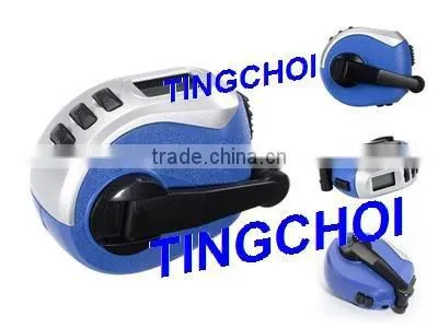 promotional pedometer with radio