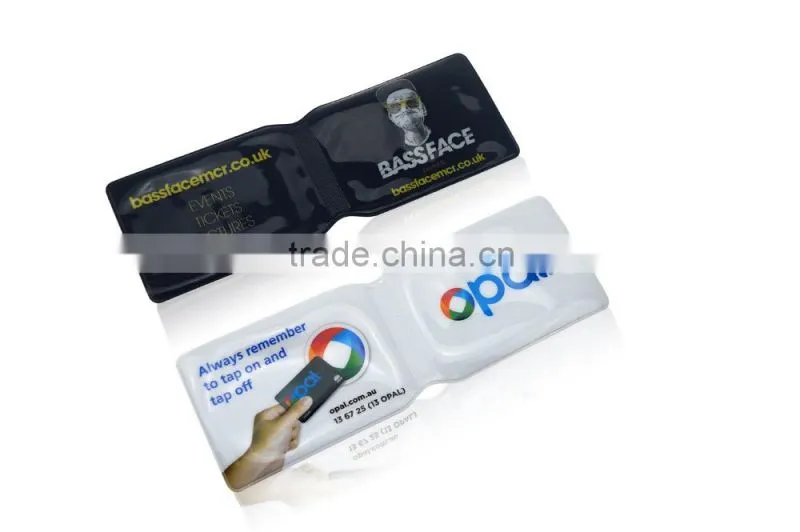 2015 Portable Soft PVC Wallet ID Card Holder Made By PVC