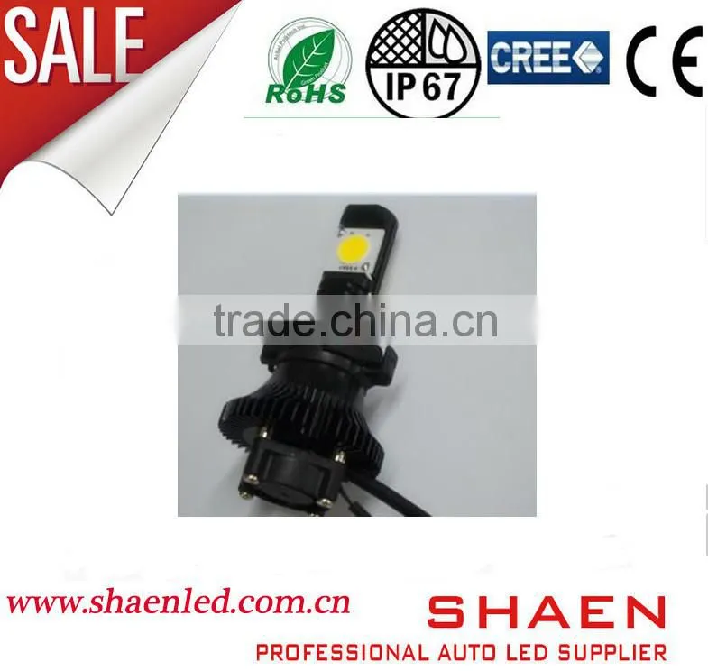 1800lm cree chip led car headligt,3000k 4000k 6000k car led headlighting