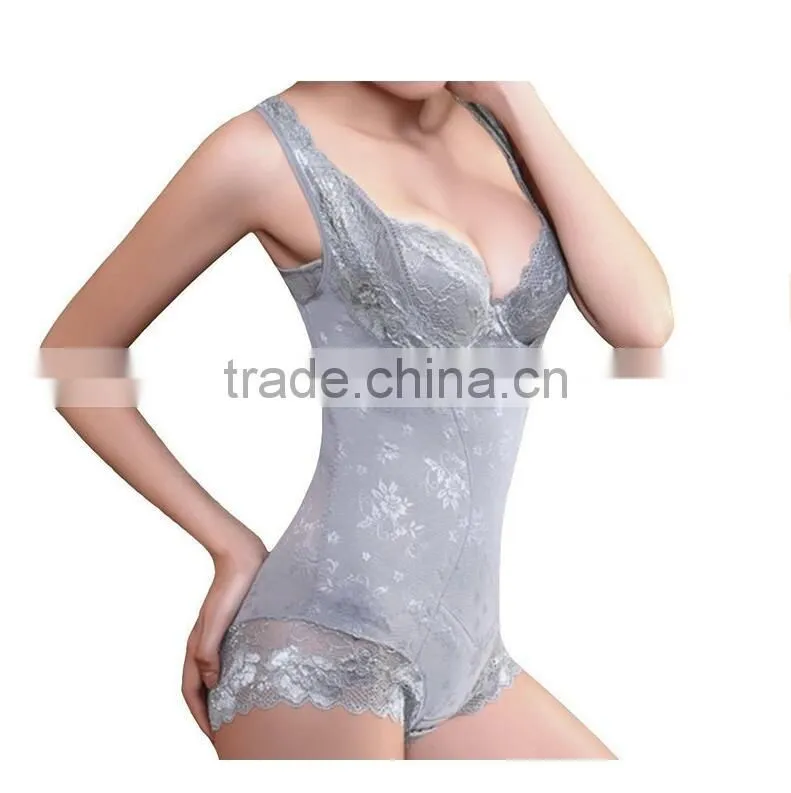 Women's Body Briefer Lace Push Up Butt Lift Tummy Control Shapewear