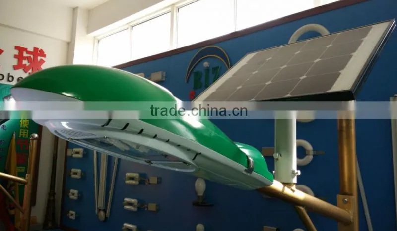 all in one solar led street light 50W with 120w solar panel