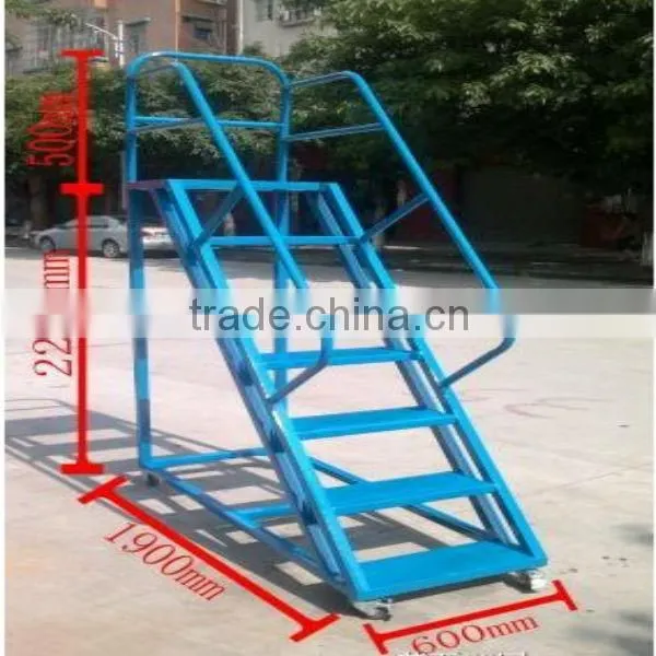 attic ladder steel ladder for supermarket storage