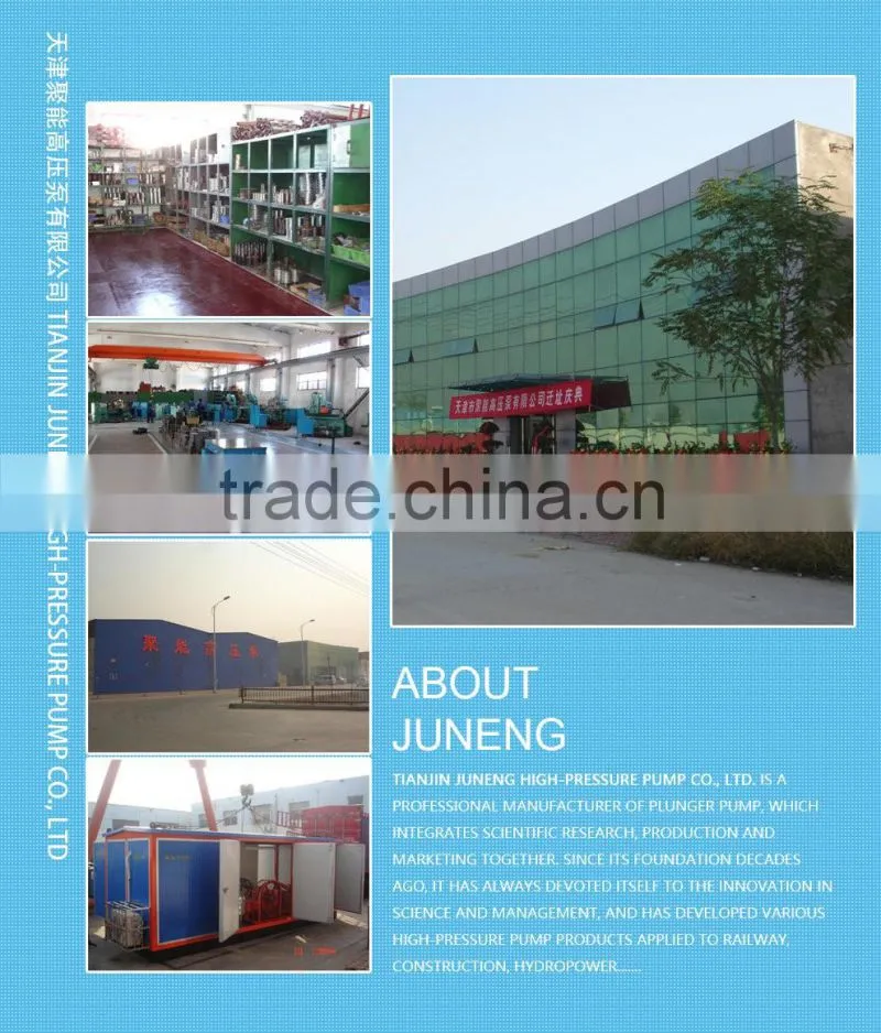 High Pressure Mud Pump/High Pressure Grouting/Mud Pump Package