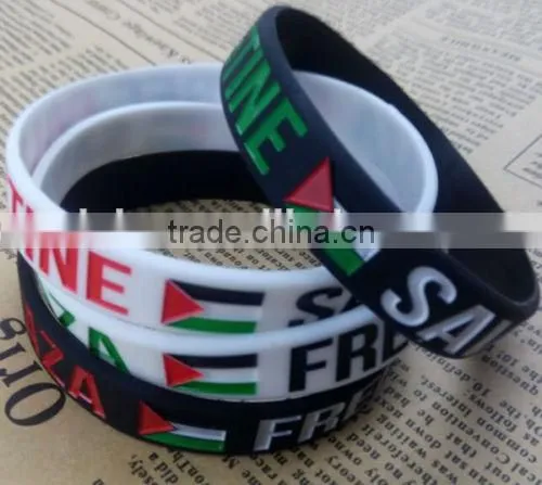Competitive price Free Palestine Save Gaza Wristband Bracelet ---- DH 17010