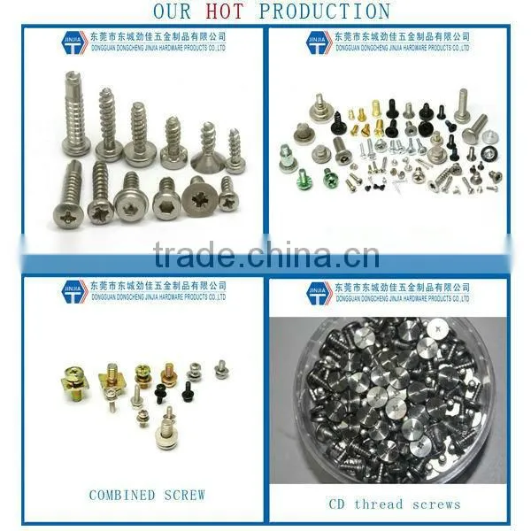 m2*3 stainless steel miniature pan head machine screw