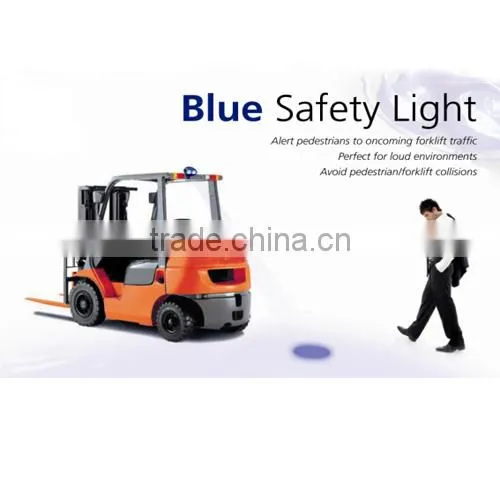 10W LED Spot Forklift Truck Blue Warning Lamp Safety Working Light LED light Warehouse Safety Warning Lamp