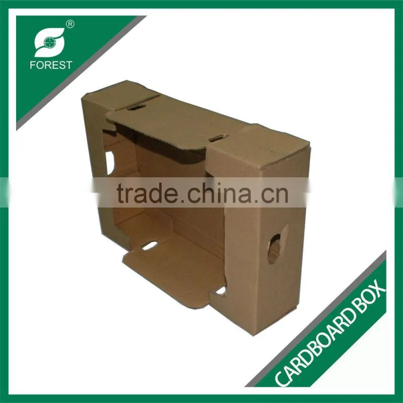 CUSTOMIZED CARDBOARD PACKING BOX PLAIN CARDBOARD BOX FOR FRUIT AND VEGETABLES