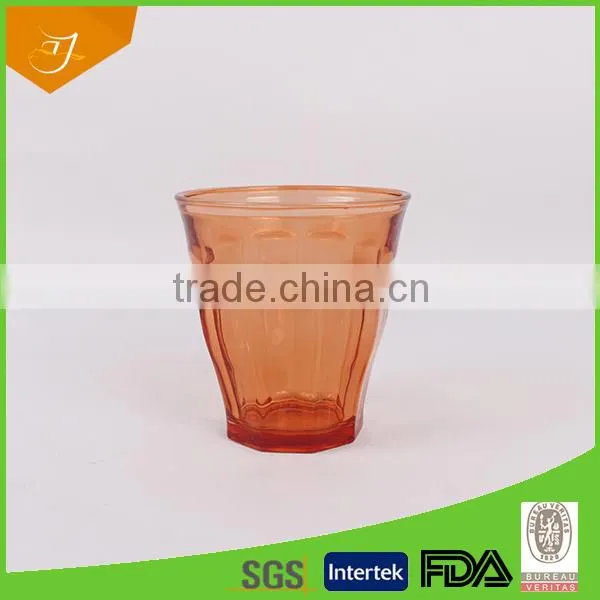 Colored Glass Cups With Customized logos