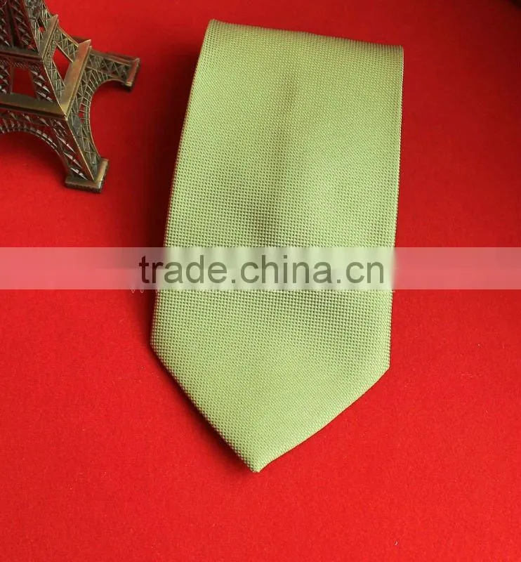 Polyester solid color ties for men