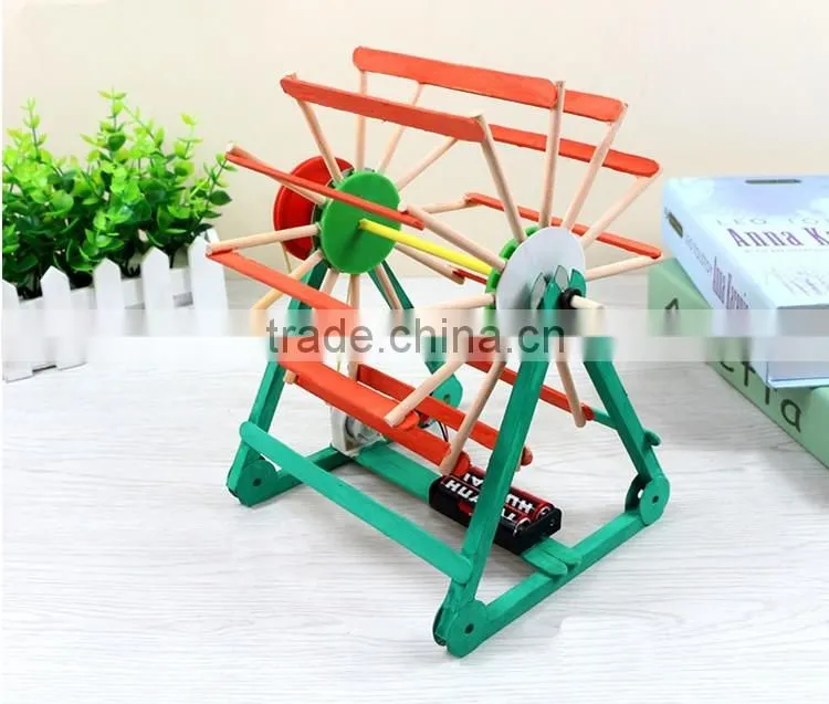 Wooden Electric Hydropower Science Working Models