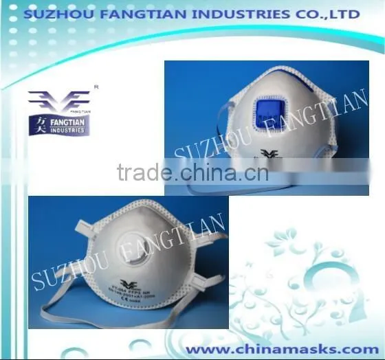 Non-woven dust mask FFP3V dust mask disposable dust mask