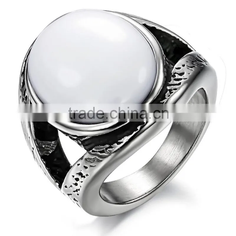 Stainless Steel Ring Manufacturer Turkish Opal Rings