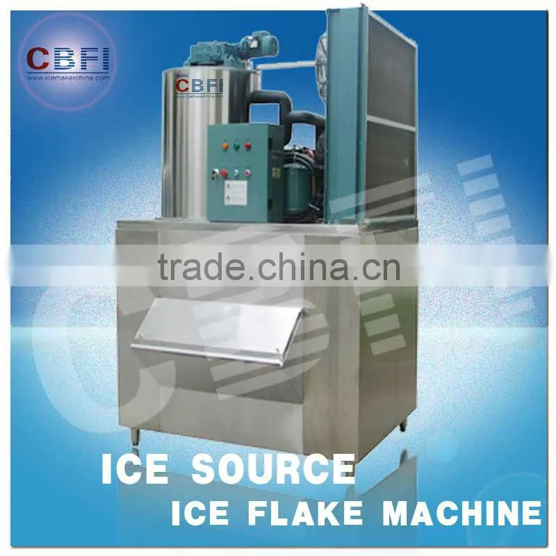 French Polynesia flake ice plant for seafood,fruits cooling