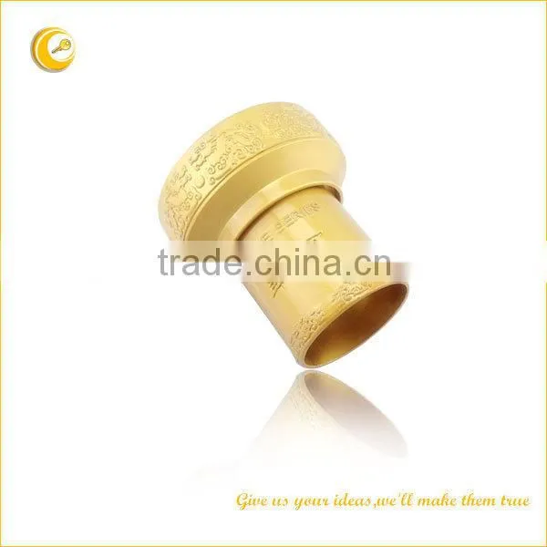 Polygon zamac wine cap