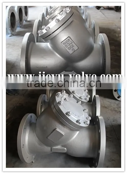150LB Cast Steel Flange end Y Strainer