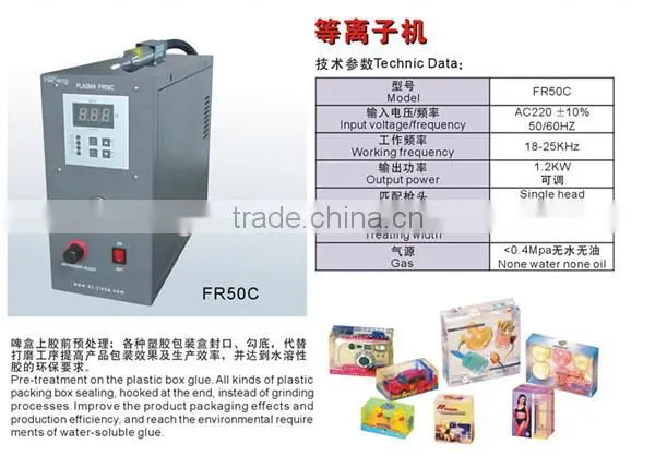 sales champion plasma corona treatment equipment with best price