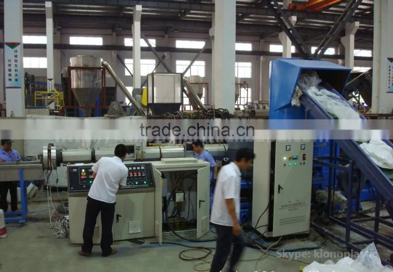 high effect waste plastic film granule making machine for sale