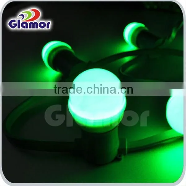 E27/B22 led belt light,1w led colorful bulb for outside decoration