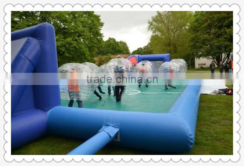 Cheap Human inflatable body zorbing football for kids and adults