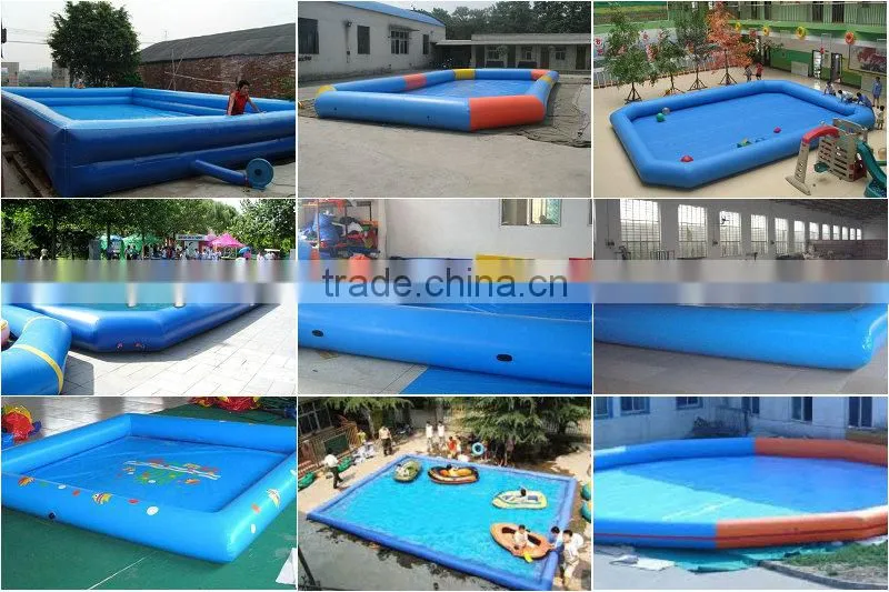 inflatable square swimming pool