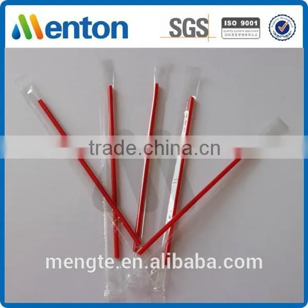 glowing drinking tea straw