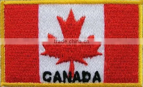Embroidered Canada Flag Patch