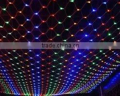color changable christmas led net light