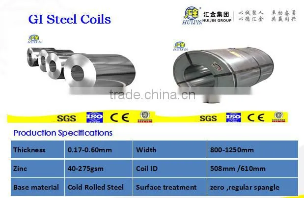 Z40 galvanized steel coil, Hot dipped galvanized coil sheet