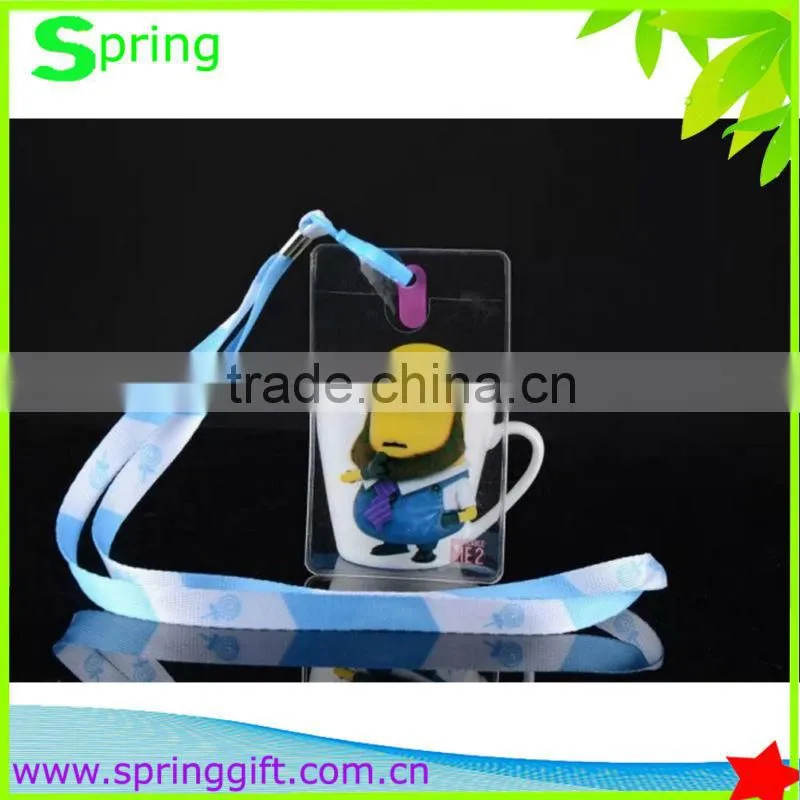 oem mobile phone lanyard rope/custom neck hanger strap rope /ID card ribbon rope neck strap