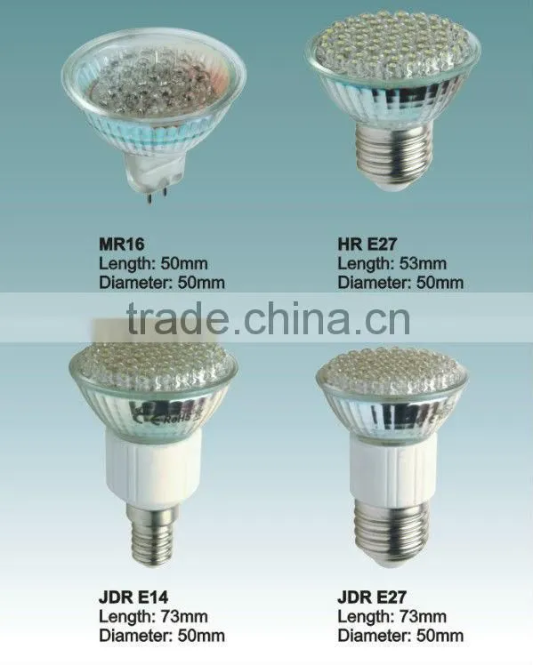 2013 New Hot Product 3W LED GU10 dimmable Bulb with 120 beam angle
