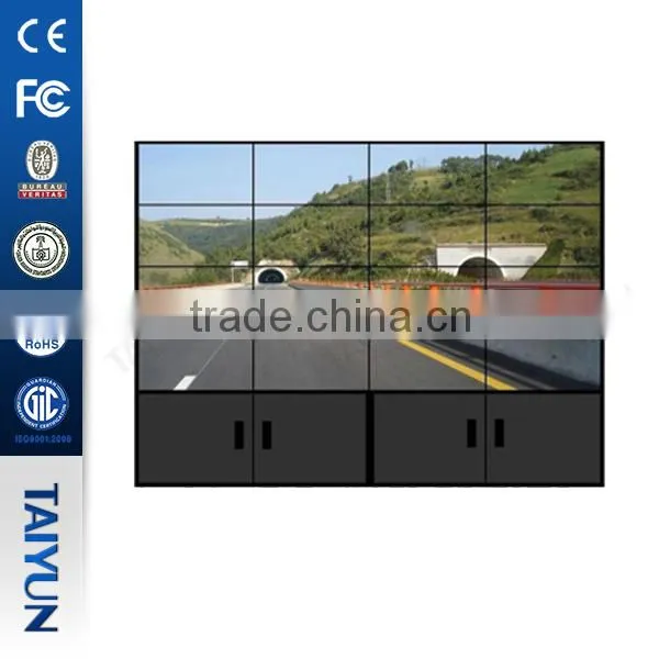 55 inch 5.3mm 3x3 ultra narrow bezel 700nits AUO Screen lcd video wall