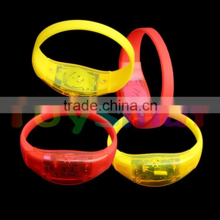 Sound control silicon bracelet manufacturer