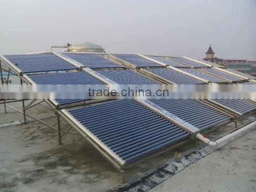 Non Pressure Industrial Solar Hot Water System