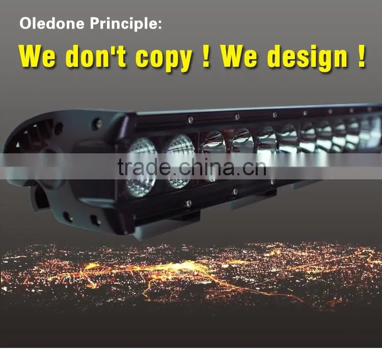 Factory direct offer Oledone IP69K 120W ATV UTV SUV 4x4 offroad boat led light bar