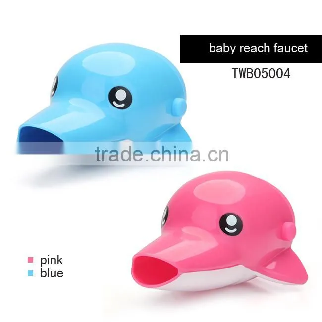 Cute baby and kids reach faucet baby tap extension diversion for washing hands