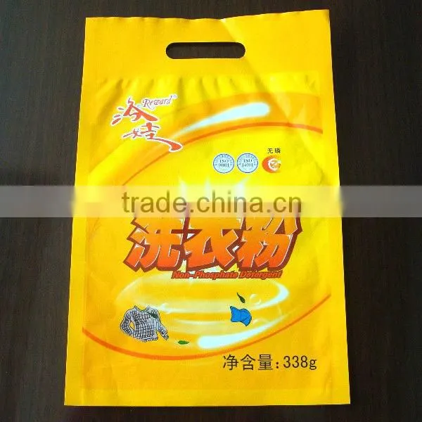 BOPP/PE laminated detergent powder plastic bags