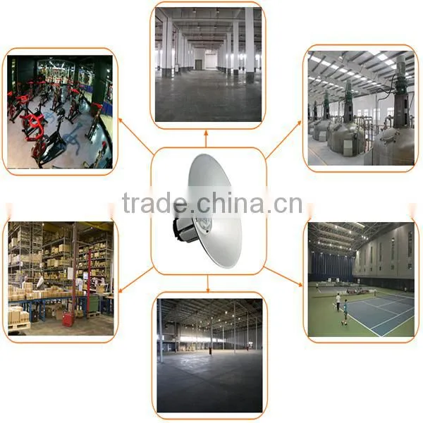 UL DLC CE ROHS 120w 150w ip65 industrial led high bay light
