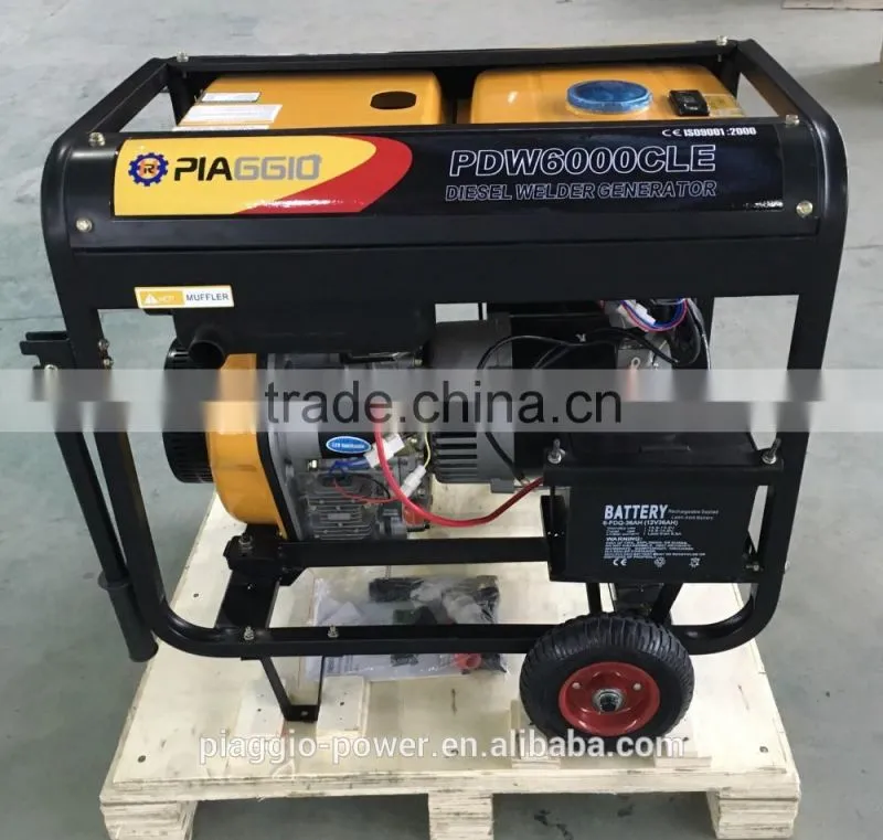 180A portable power welding generator diesel price