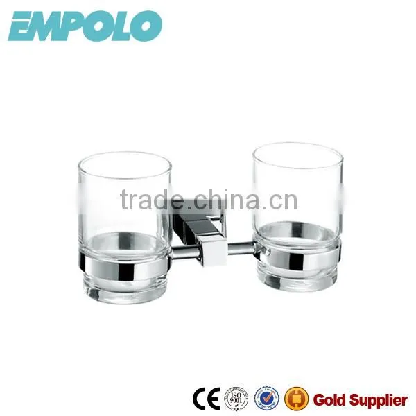 Empolo wall mounted toothbrush holder and glass bottle holder 932 05B