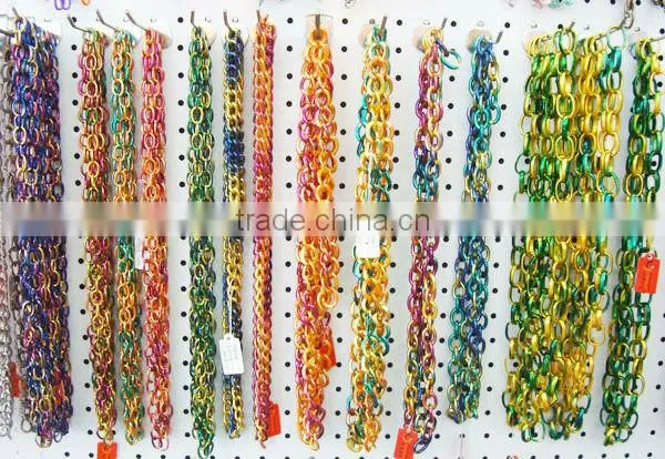 colorful chain for bracelet and necklace